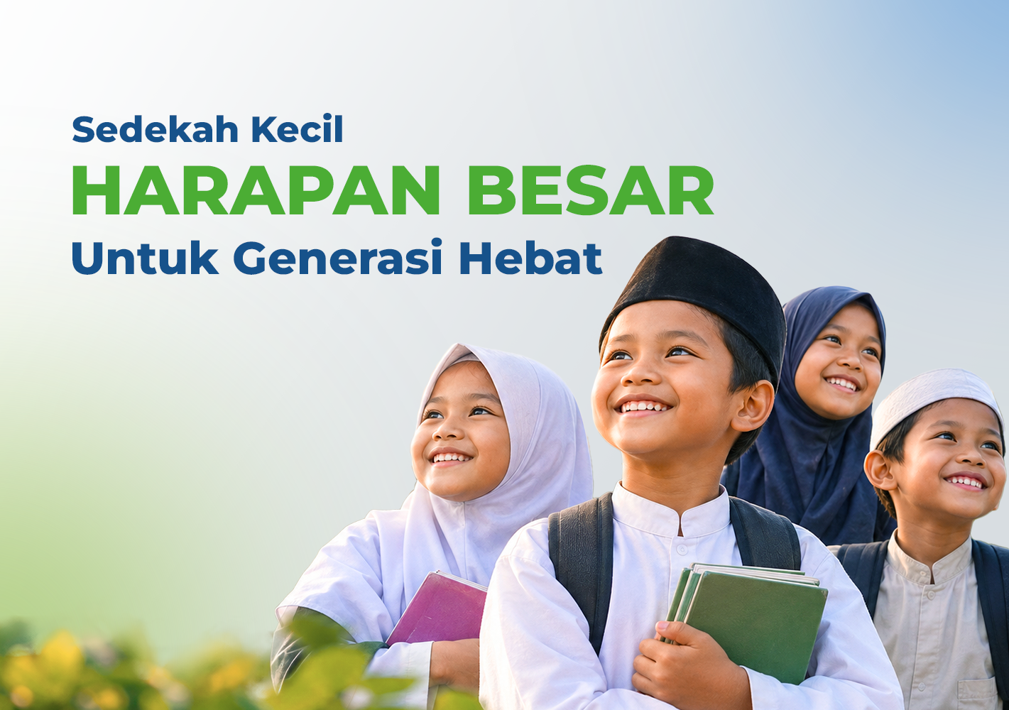 Sedekah Rutin, Temani Yatim Raih Masa Depan
